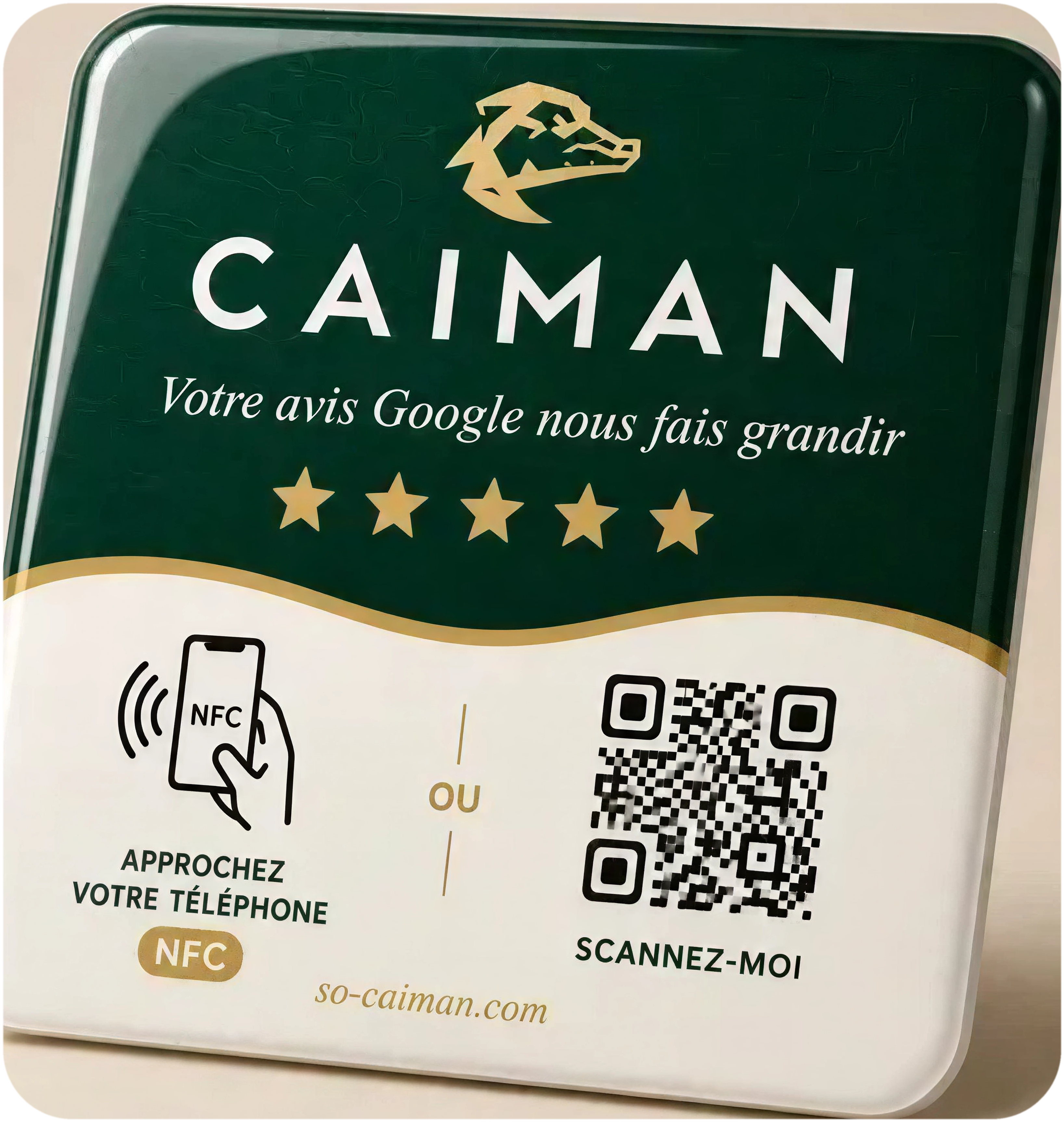 Plaque NFC 1 puce