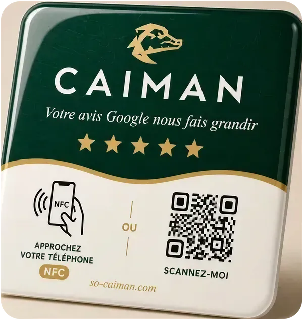 Plaque NFC 1 puce